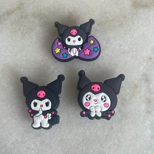 Kuromi Sanrio Croc/Bogg Charms